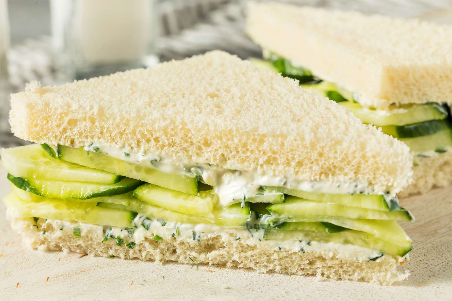 Amélioration d'un ingrédient pour des sandwichs au concombre exceptionnels