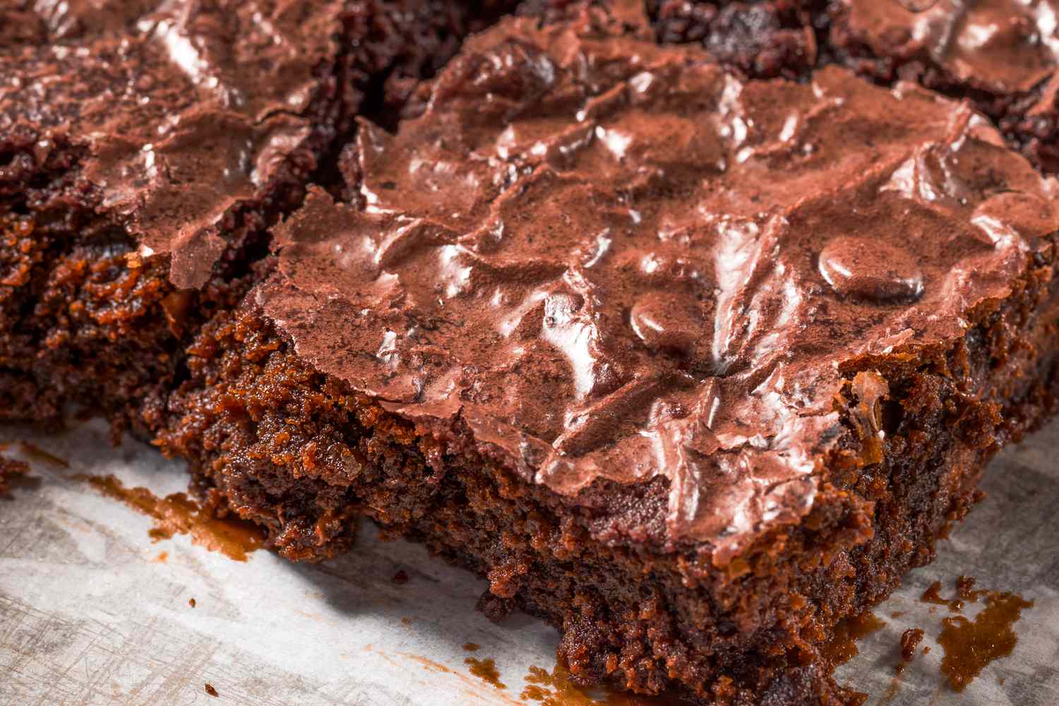 Une mise à niveau d'un ingrédient pour les brownies en boîte