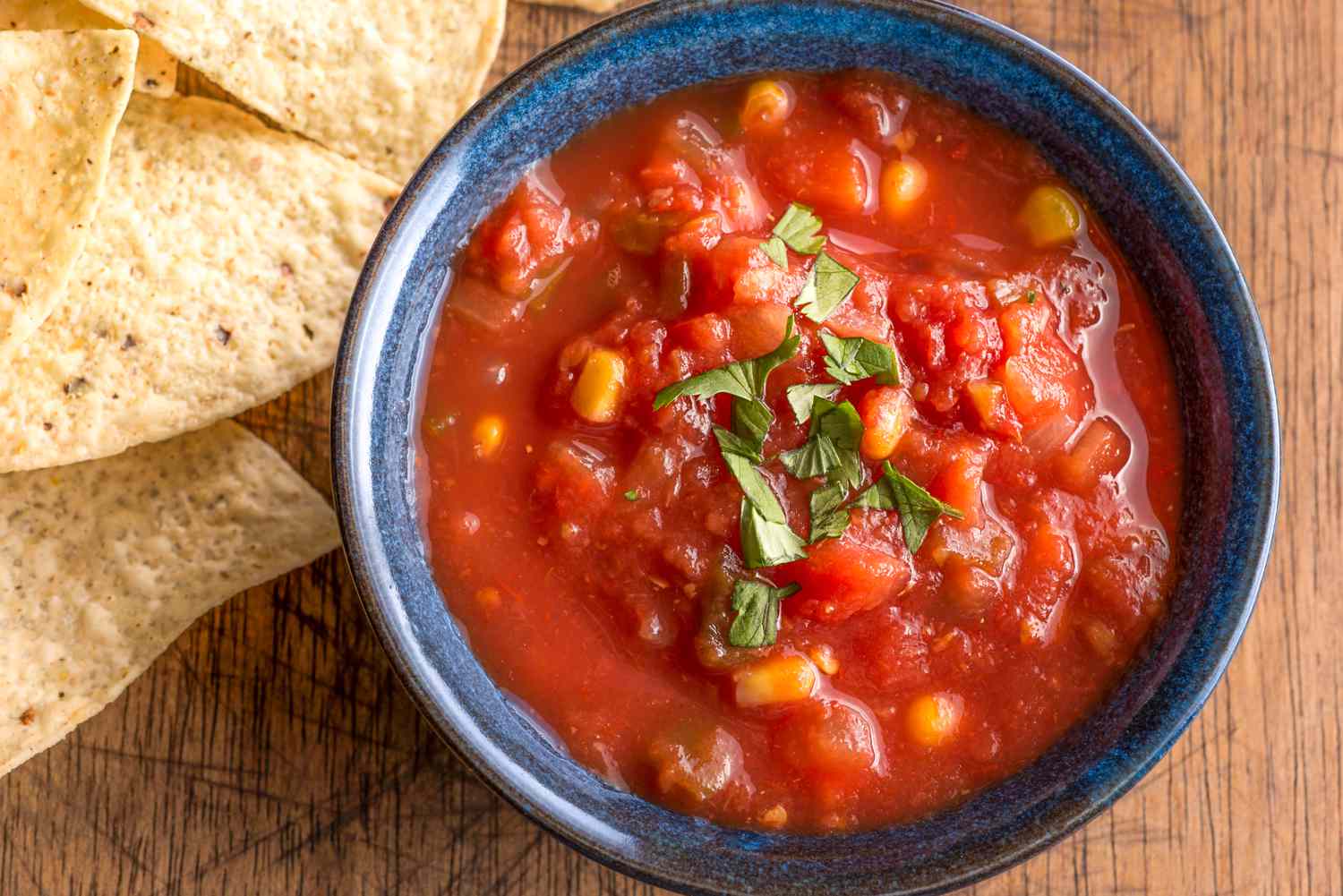 Ma mise à niveau des ingrédients pour une salsa améliorée