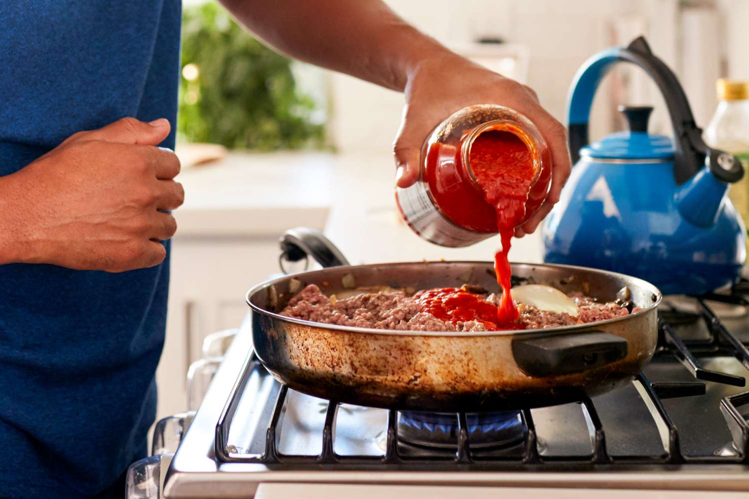 Mise à niveau d'un ingrédient pour une sauce pâtes maison