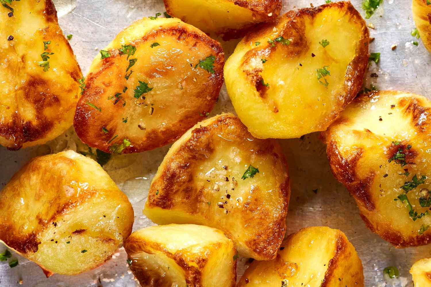 Un ingrédient pour des pommes de terre rôties plus croustillantes