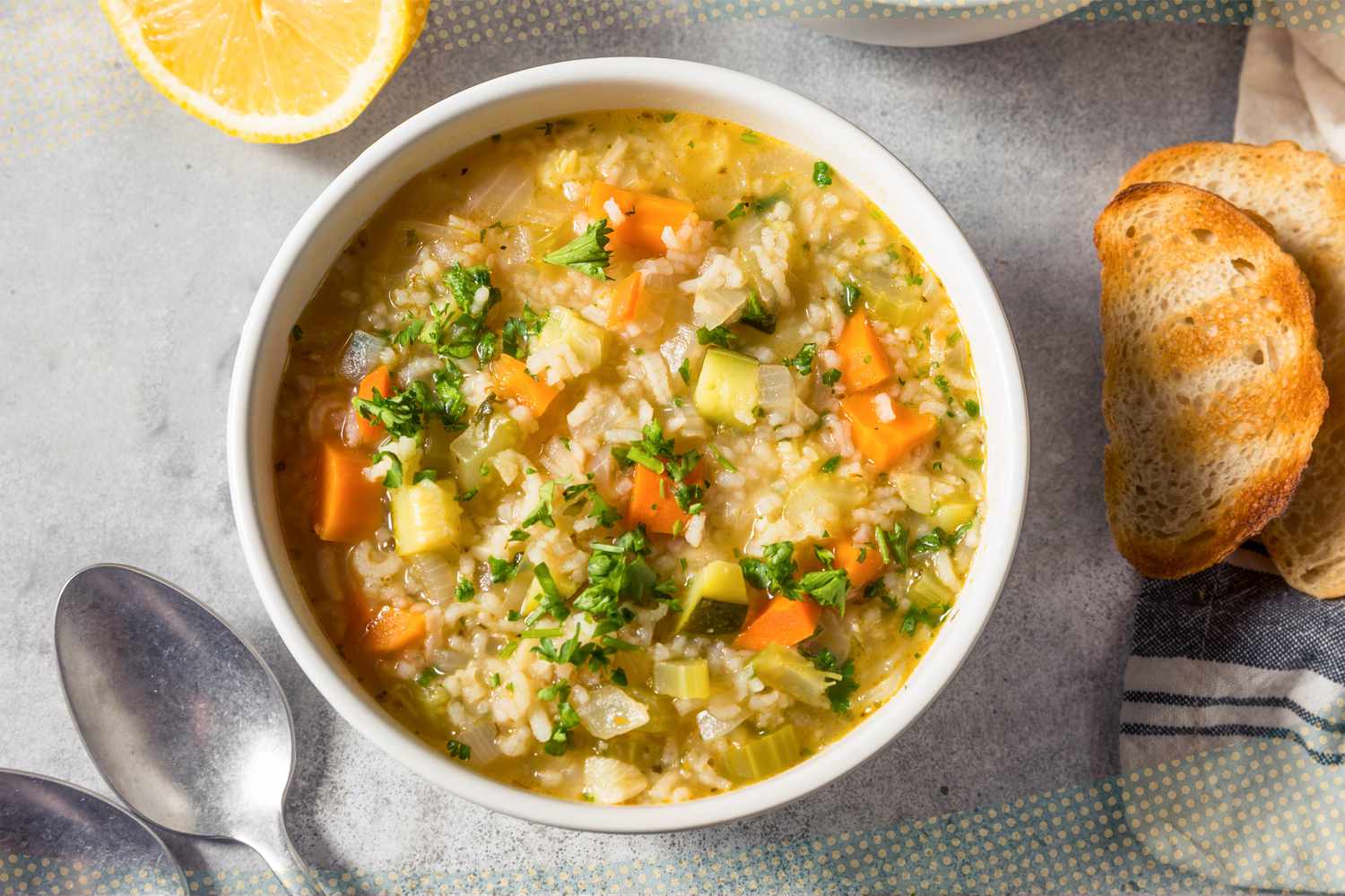 Cette mise à niveau avec un ingrédient pour des soupes réussies