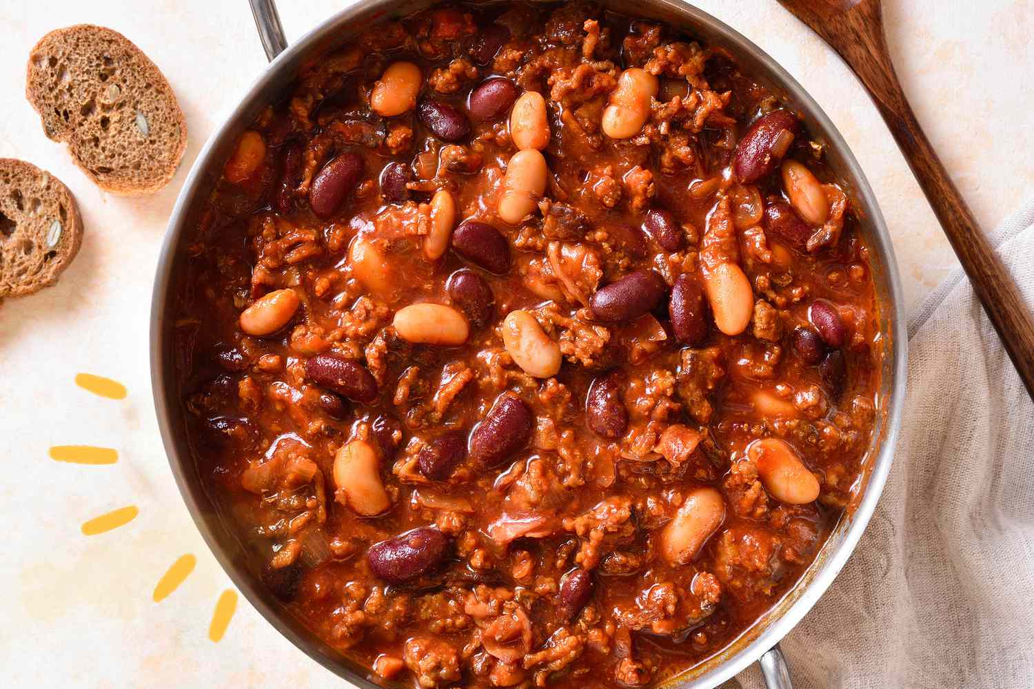 Mise à niveau d'un chili avec un ingrédient de garde-manger