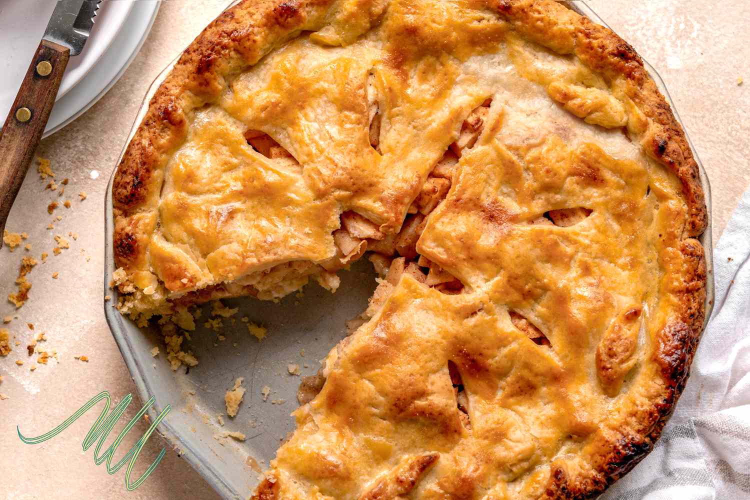 Mise à niveau d'un ingrédient pour une tarte aux pommes améliorée