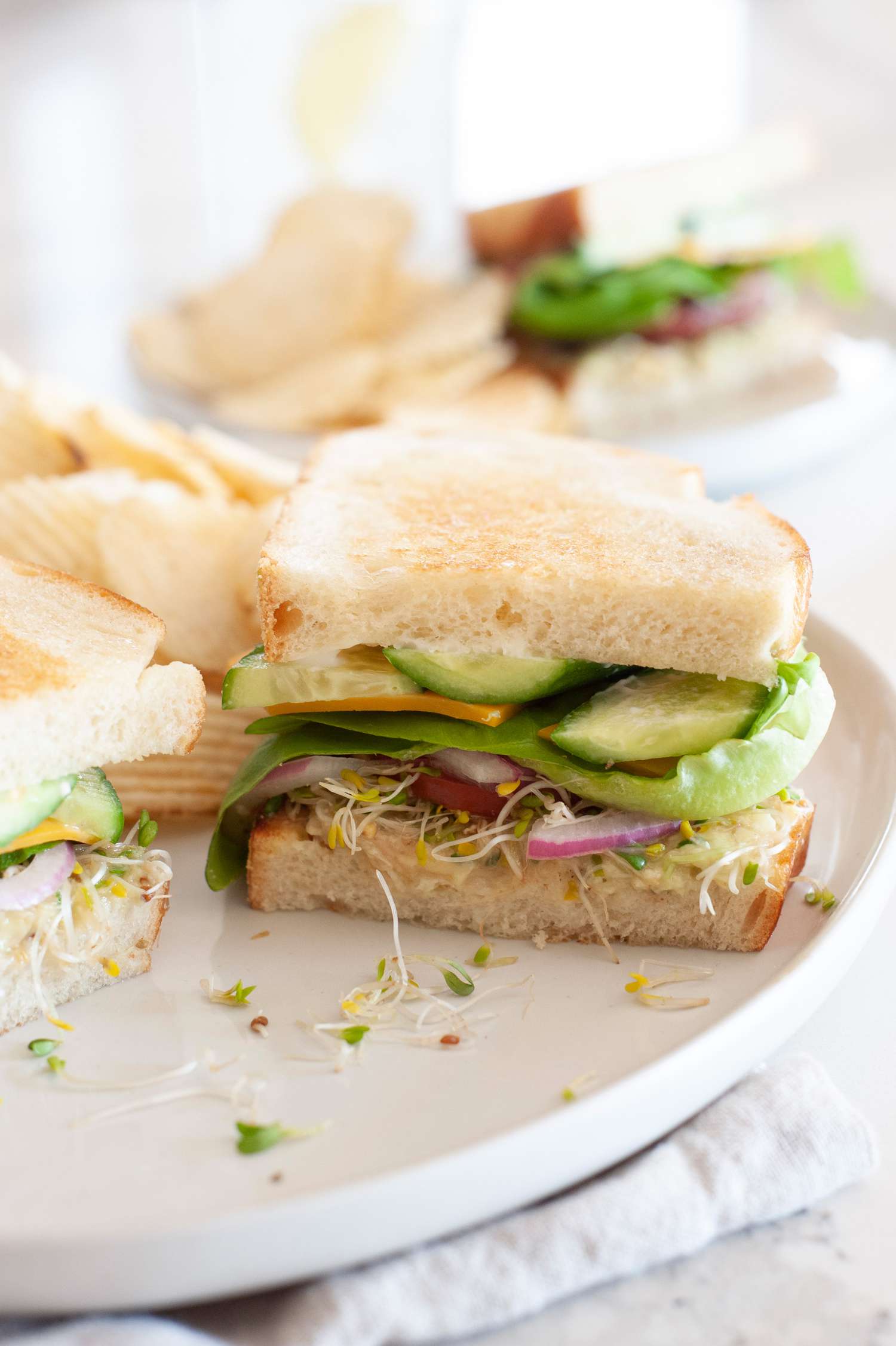 Sandwichs de légumes