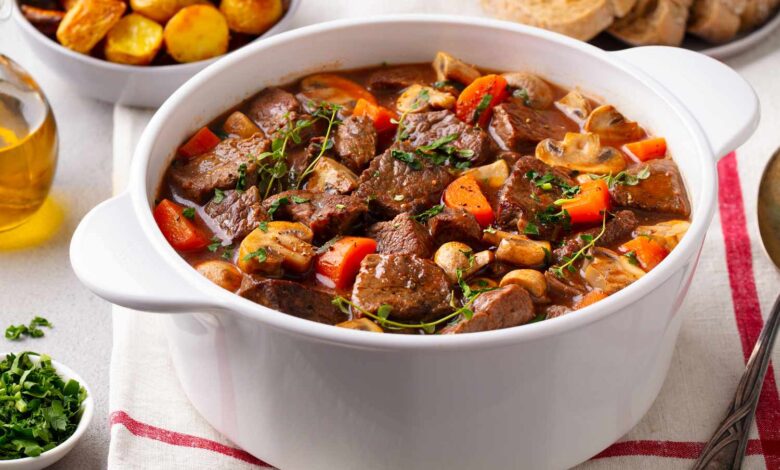 J'ai demandé à quatre chefs le secret du meilleur ragoût de bœuf