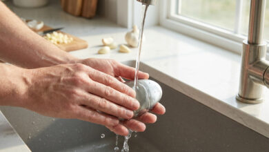 Photo of Comment enlever l’odeur d’ail sur les mains avec l’inox