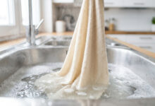 Photo of Lavage du torchon de cuisine : protocole de décontamination