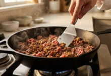 Photo of Cuisson viande hachée : technique de dorure et d’émiettage