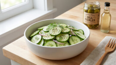 Photo of Salade de concombre croquante : secret d’une texture idéale